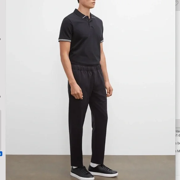 Elasticated Trousers - Brand New - NEVER WORN - Black Dress